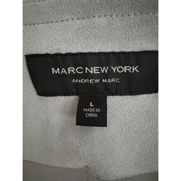 NWT Women's Mark New York long fringed cardigan, Granite, Large. - Picture 3 of 9